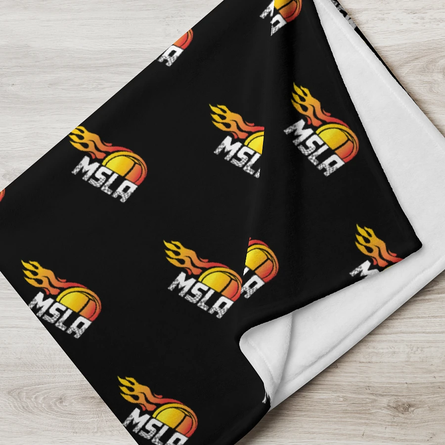 MSLA Logo Throw Blanket product image (6)