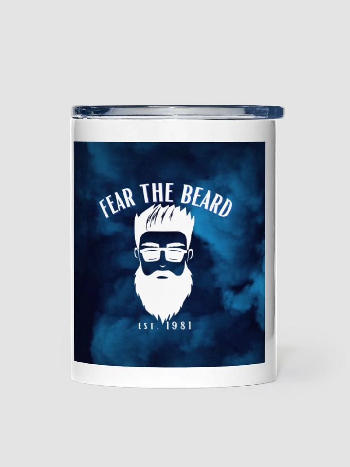 Fear The Beard 10oz Aluminum Tumbler product image (2)