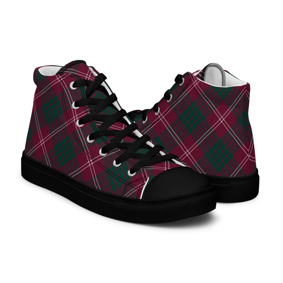 Crawford Tartan Men's High Top Shoes product image (7)
