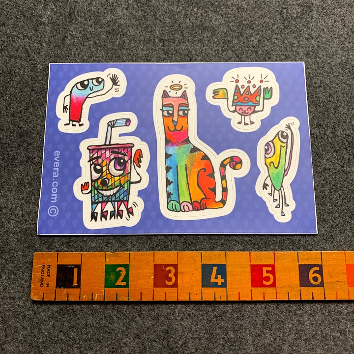 Friendly Critters Sticker Sheet product image (2)