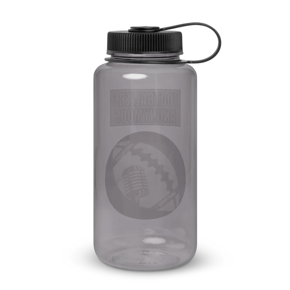 Footballers Anonymous Plastic Water Bottle product image (2)