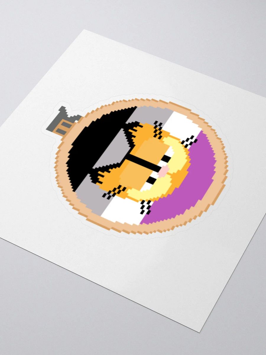 Garfield cross stitch sticker (asexual) product image (3)