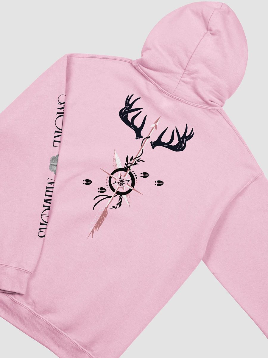 Pink Forest Familiar Guardians - Doe and Stag Hoodie product image (31)
