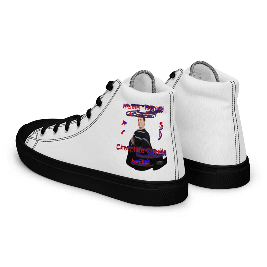 Michael Toomey As Chocolate Charlie 00 - Men's High Top Canvas Shoes product image (6)