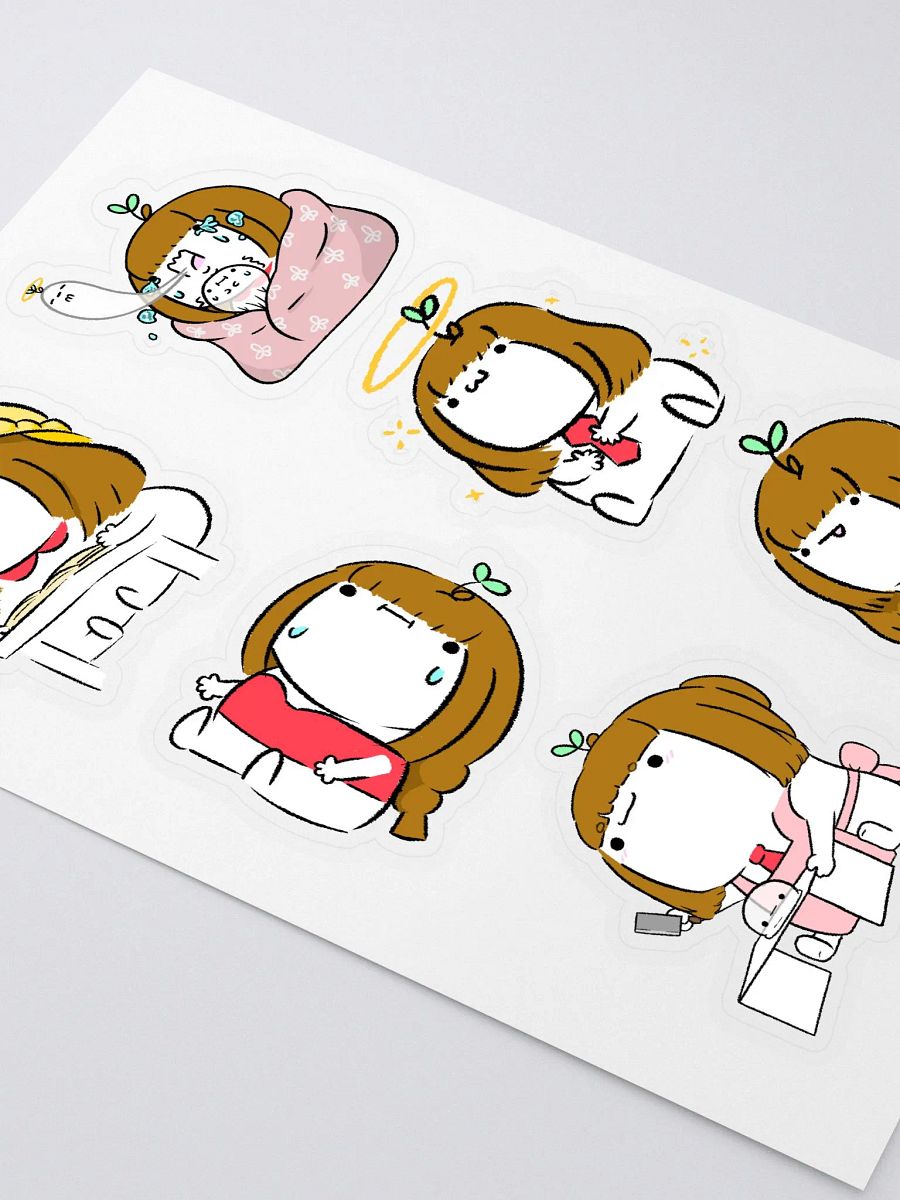 [Squishy of All Trades] Sticker Sheet product image (2)