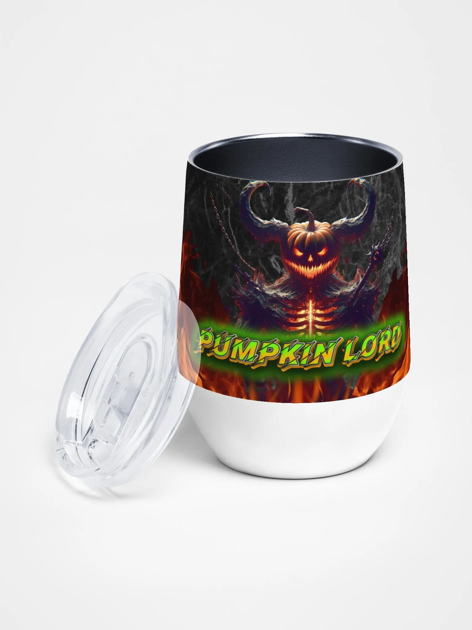 Pumpkin Lord Wine Tumbler product image (1)
