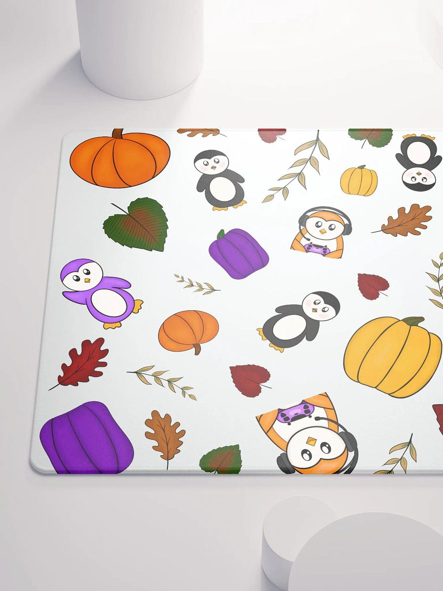 Autumn Gamer Penguin Mouse Pad product image (10)