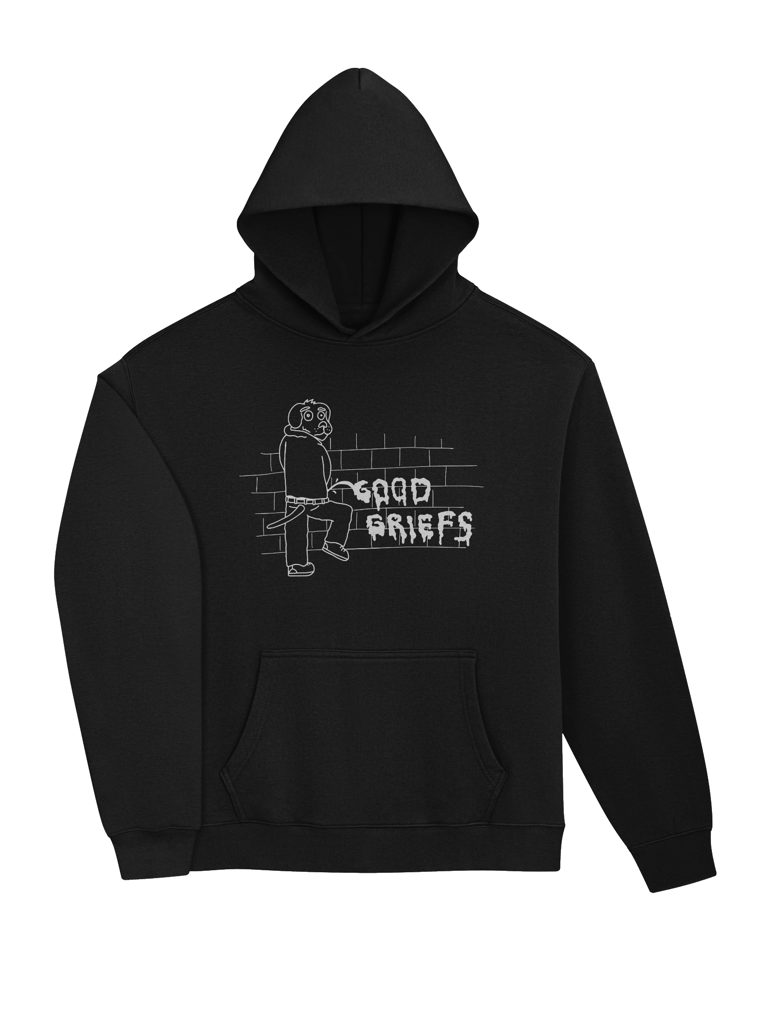 Good Griefs Men's Puppee Hoodie - Dark product image (3)