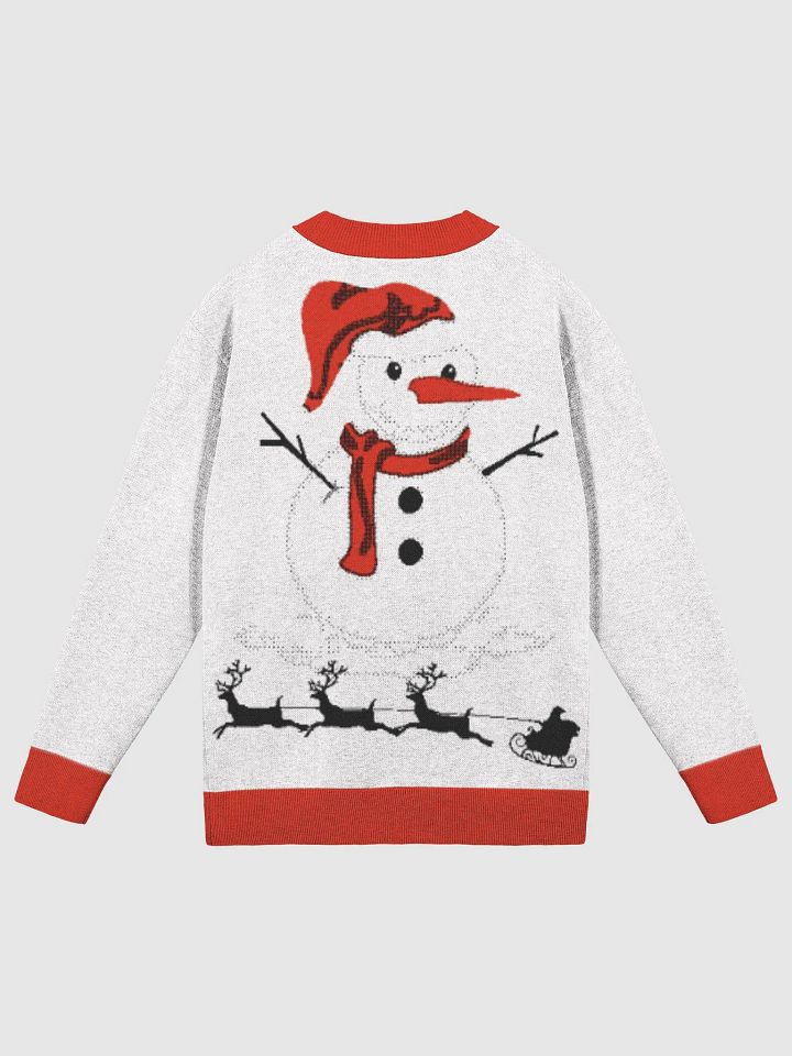 Festive Jacquard Knit Cardigan product image (10)