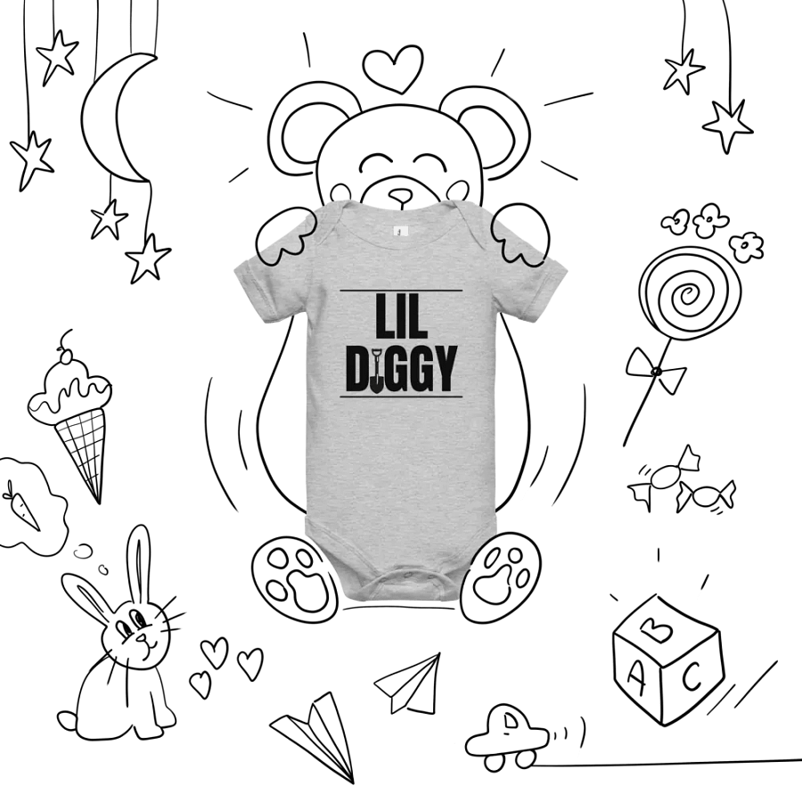 Black Logo Onesie product image (5)