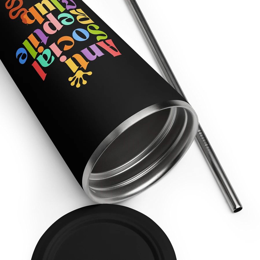 Colorful Insulated Tumbler: Anti Social Reptile Club Edition product image (12)