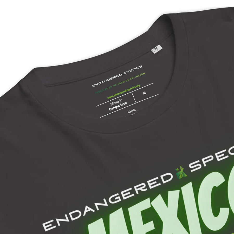 Endangered Species - Mexico - Mexico Short-Sleeve Unisex Organic Tee product image (3)