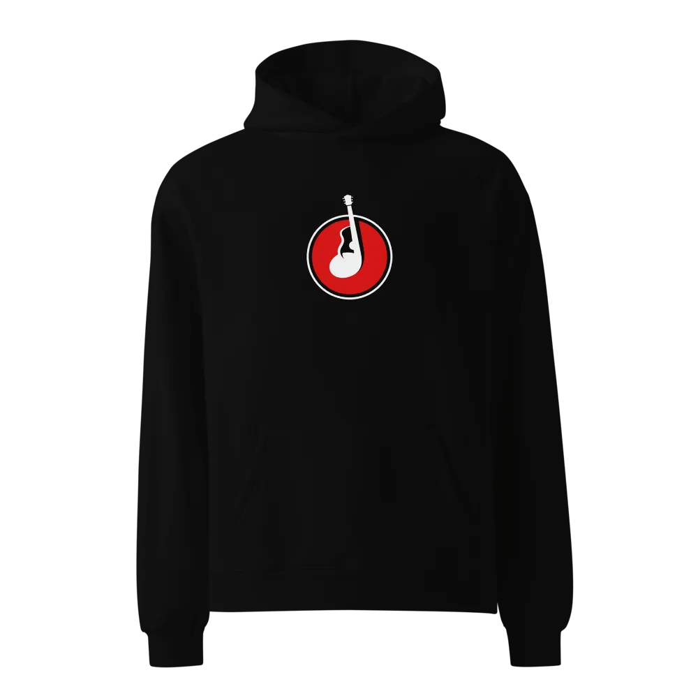 Guitar Music Hoodie (Black) product image (1)