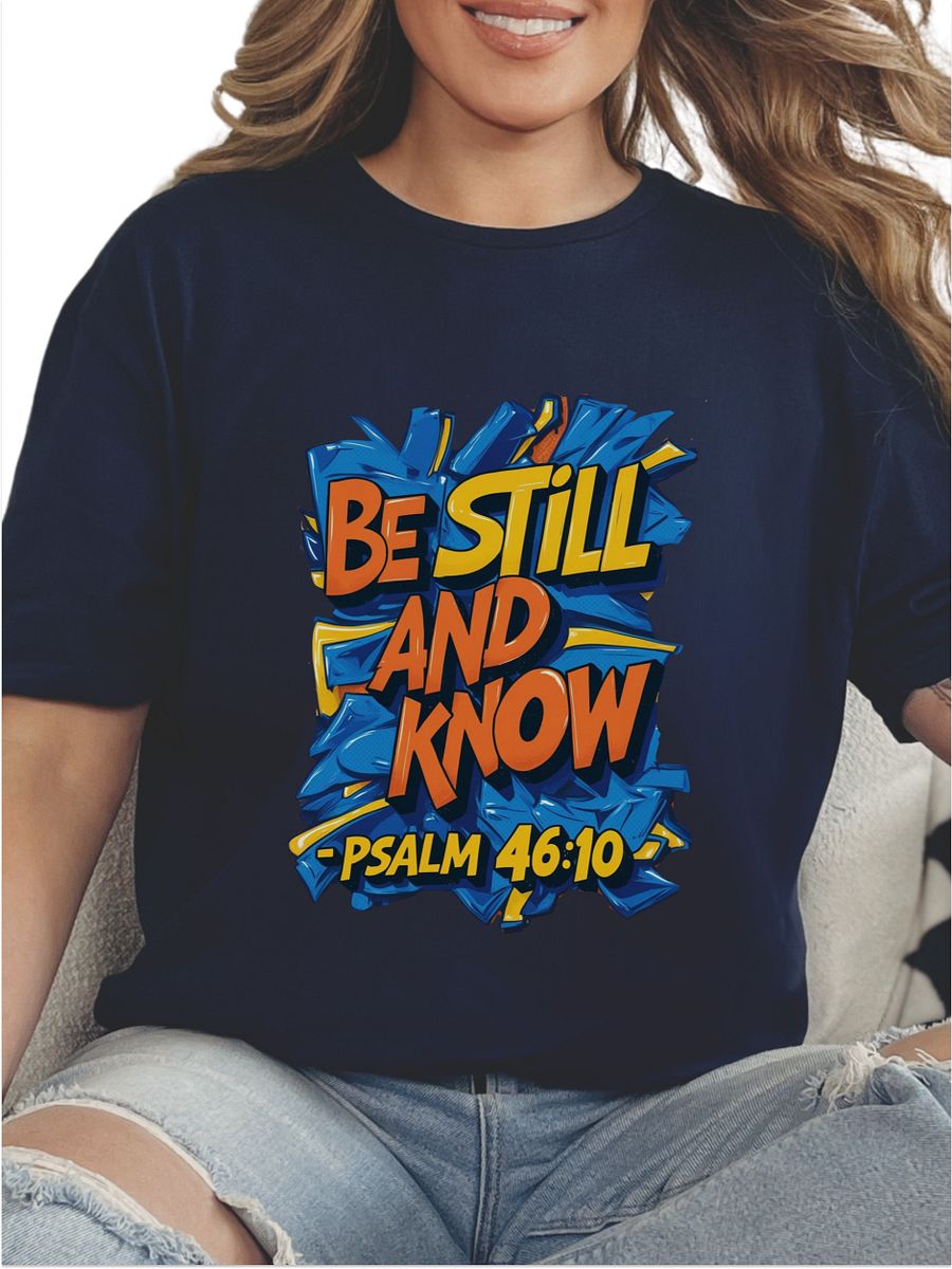 Psalm 46:10 Comic Style product image (4)