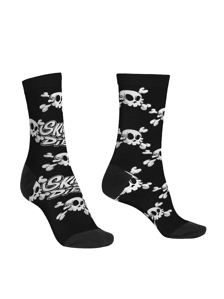 Skate Or Die! Crew Socks Men's product image (1)