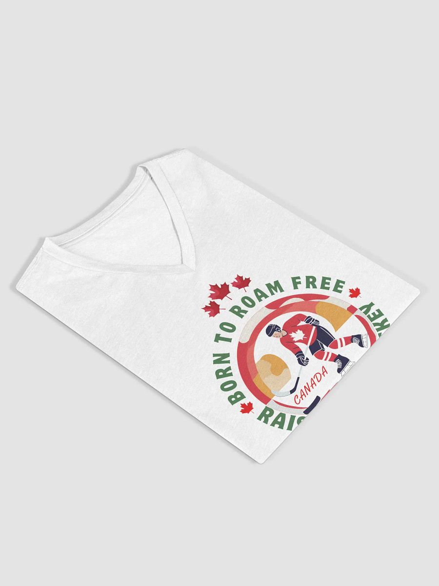 Born to Roam Free Hockey V-Neck Tee product image (19)