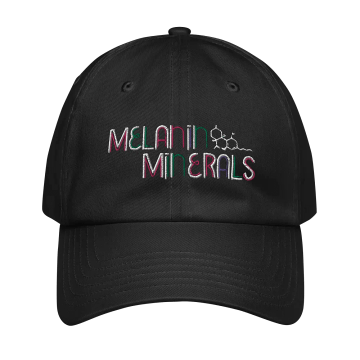 MM Logo Inverse Dad Hat (Black) product image (1)