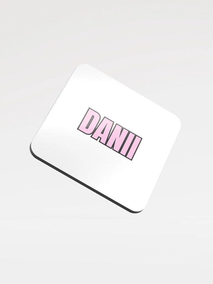 DANII PINK BLACK COASTER product image (1)