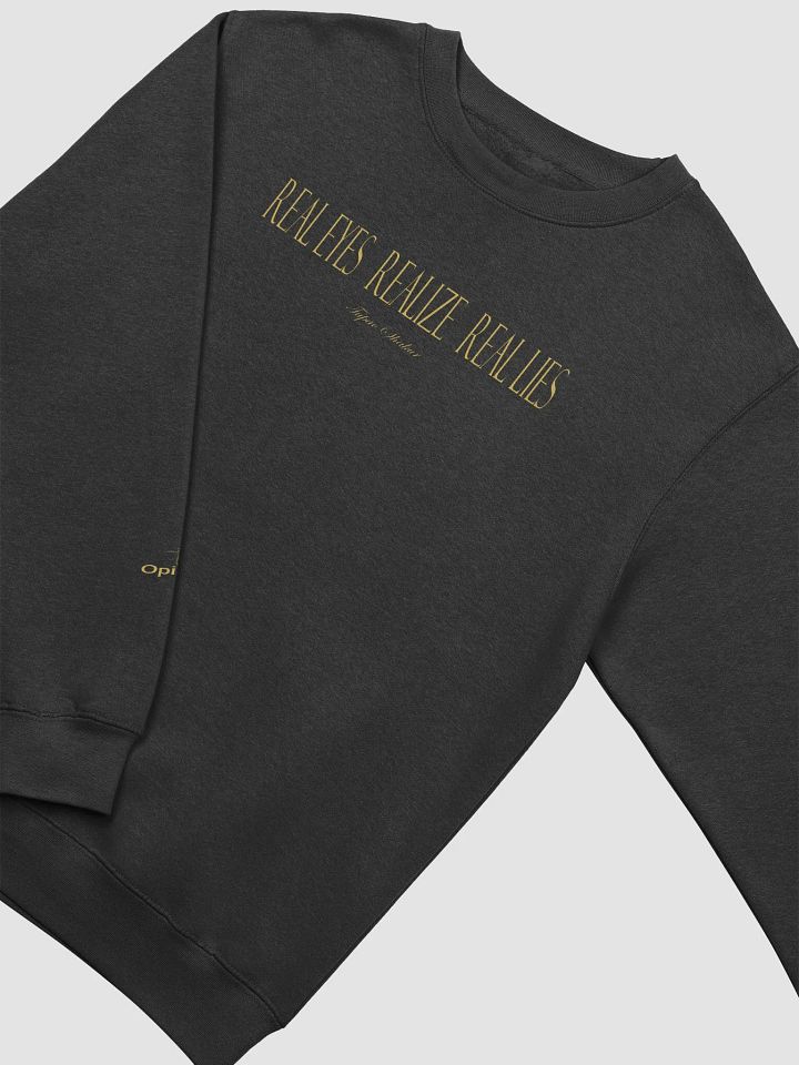 Real Eyes Realize Rea Lies w/Cross - Tupac - Lane Seven Premium Crewneck Sweatshirt product image (1)