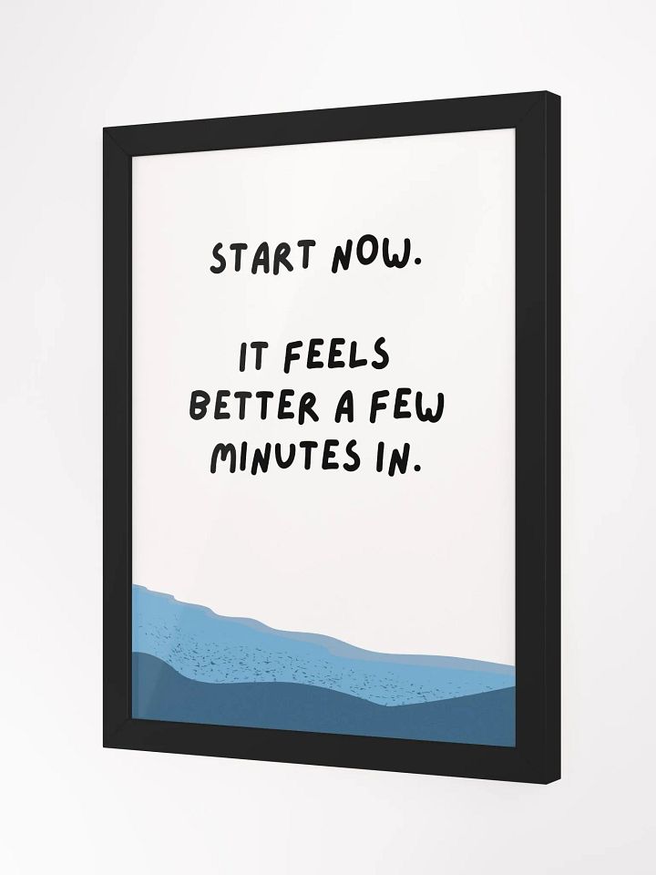 Start Now Sea Art Poster product image (2)