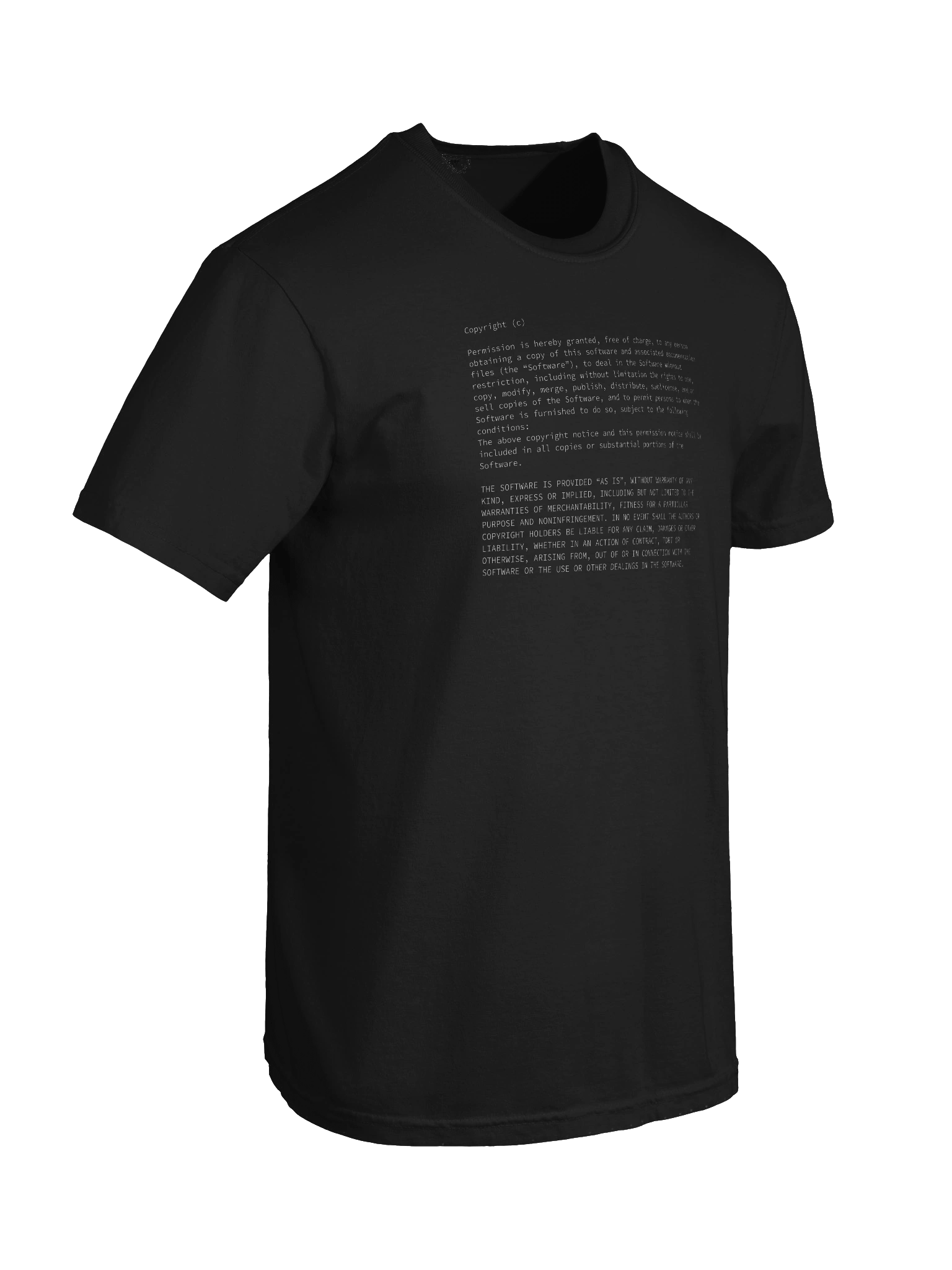 MIT license t-shirt product image (9)