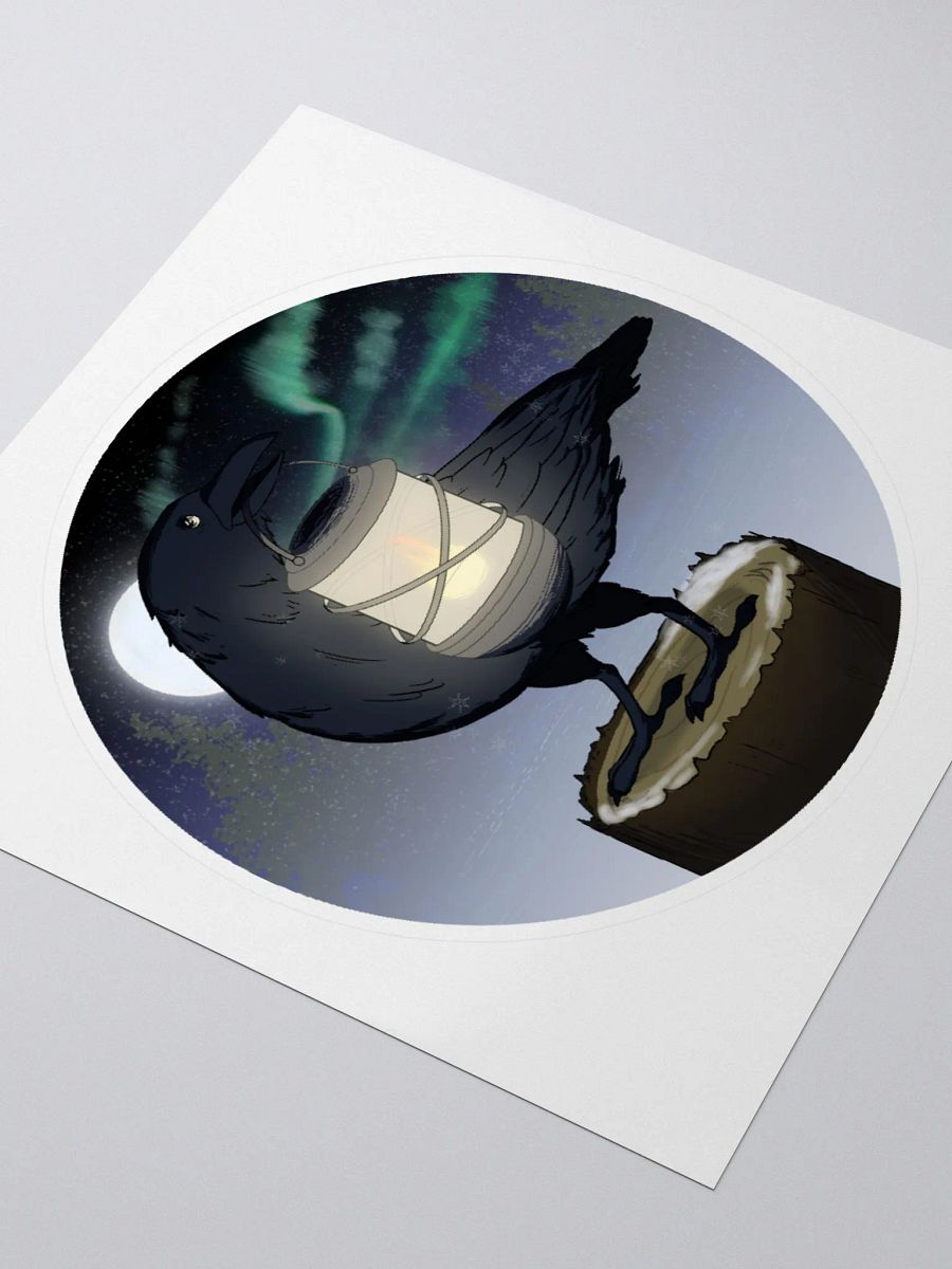 Lantern Crow AURORA Sticker product image (3)