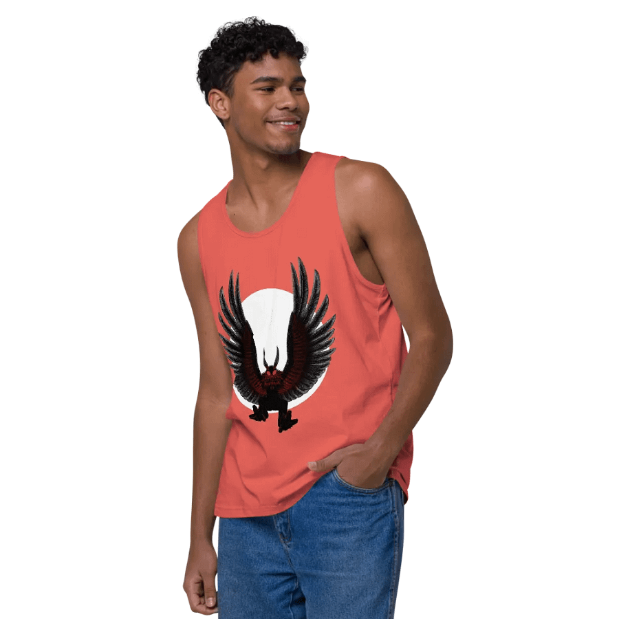 Mothman Moon Rise Tank Top product image (22)