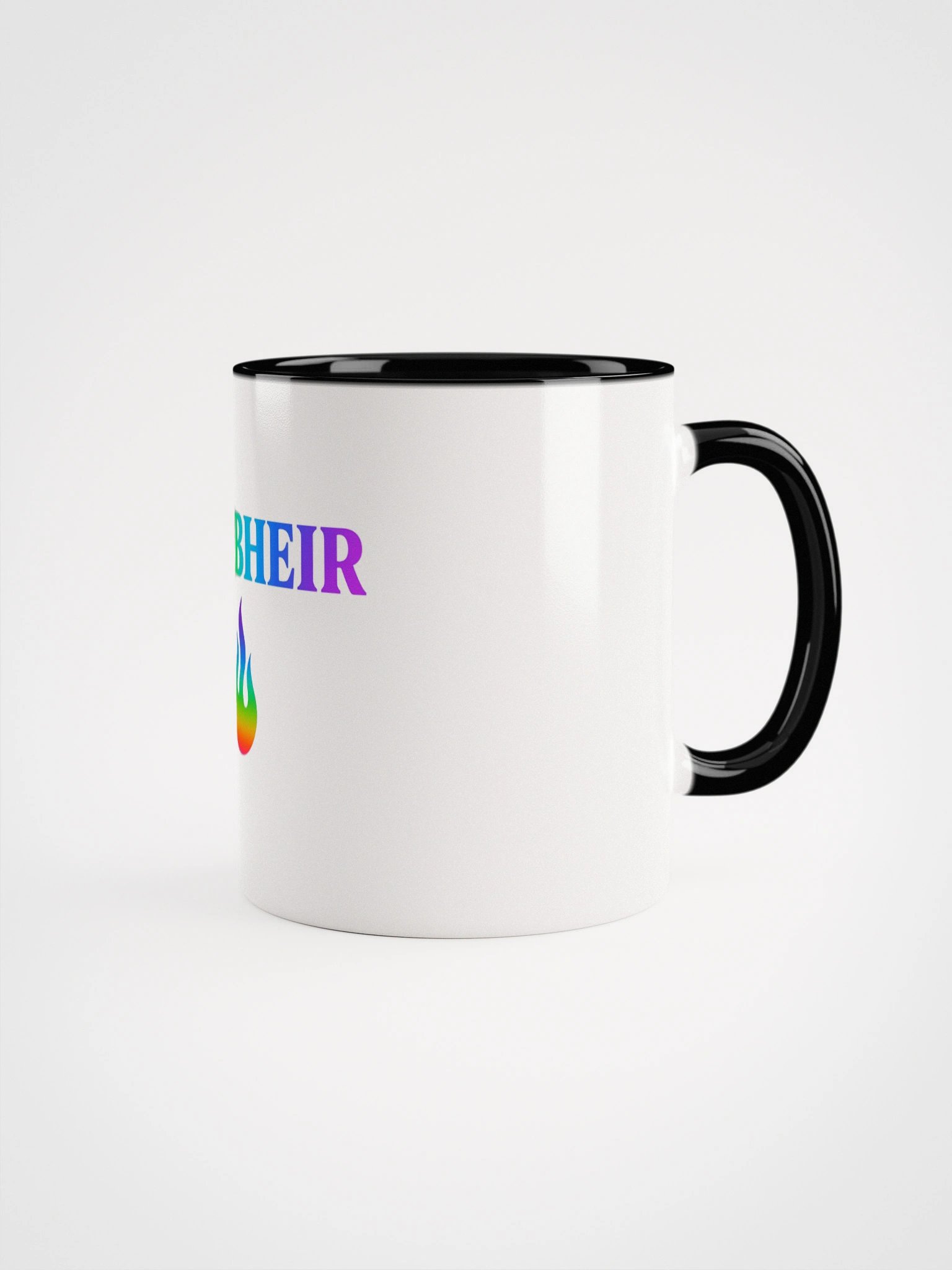 Rainbow Flame Ceramic Mug product image (8)