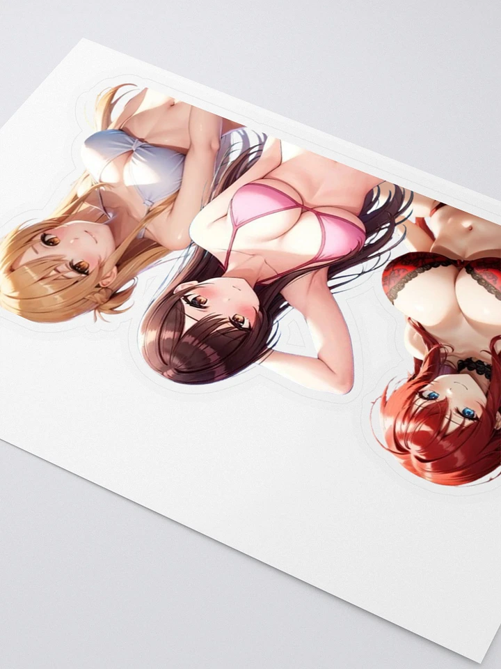 My Anime Girl Harem Vol. 1 Kiss Cut Sticker product image (2)