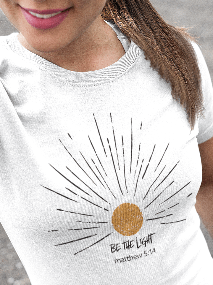 "Be The Light" Inspirational T-Shirt product image (2)