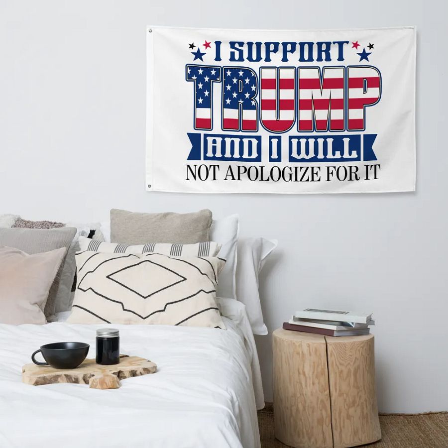 Patriotic Statement All-Over Print Flag product image (4)