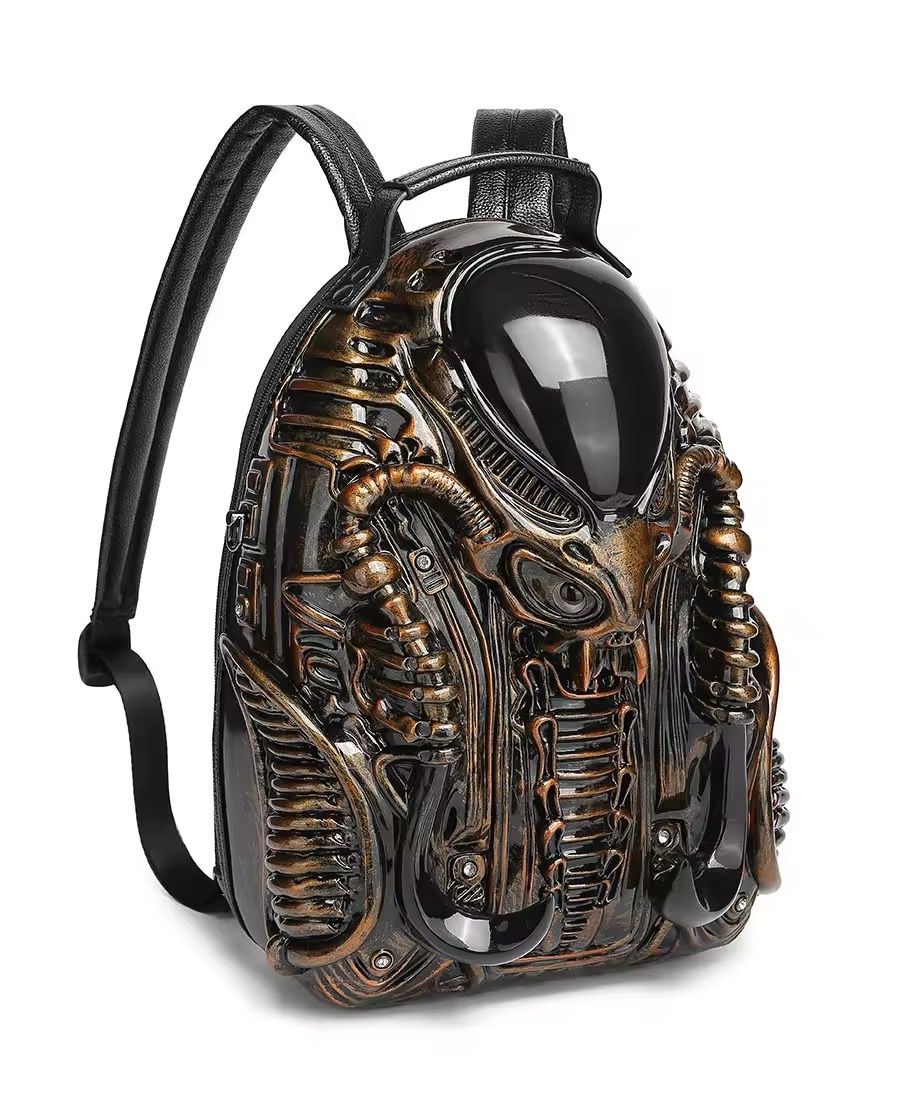 Amazing detailed Alien Backpack ( motorcycle , moto ) product image (5)