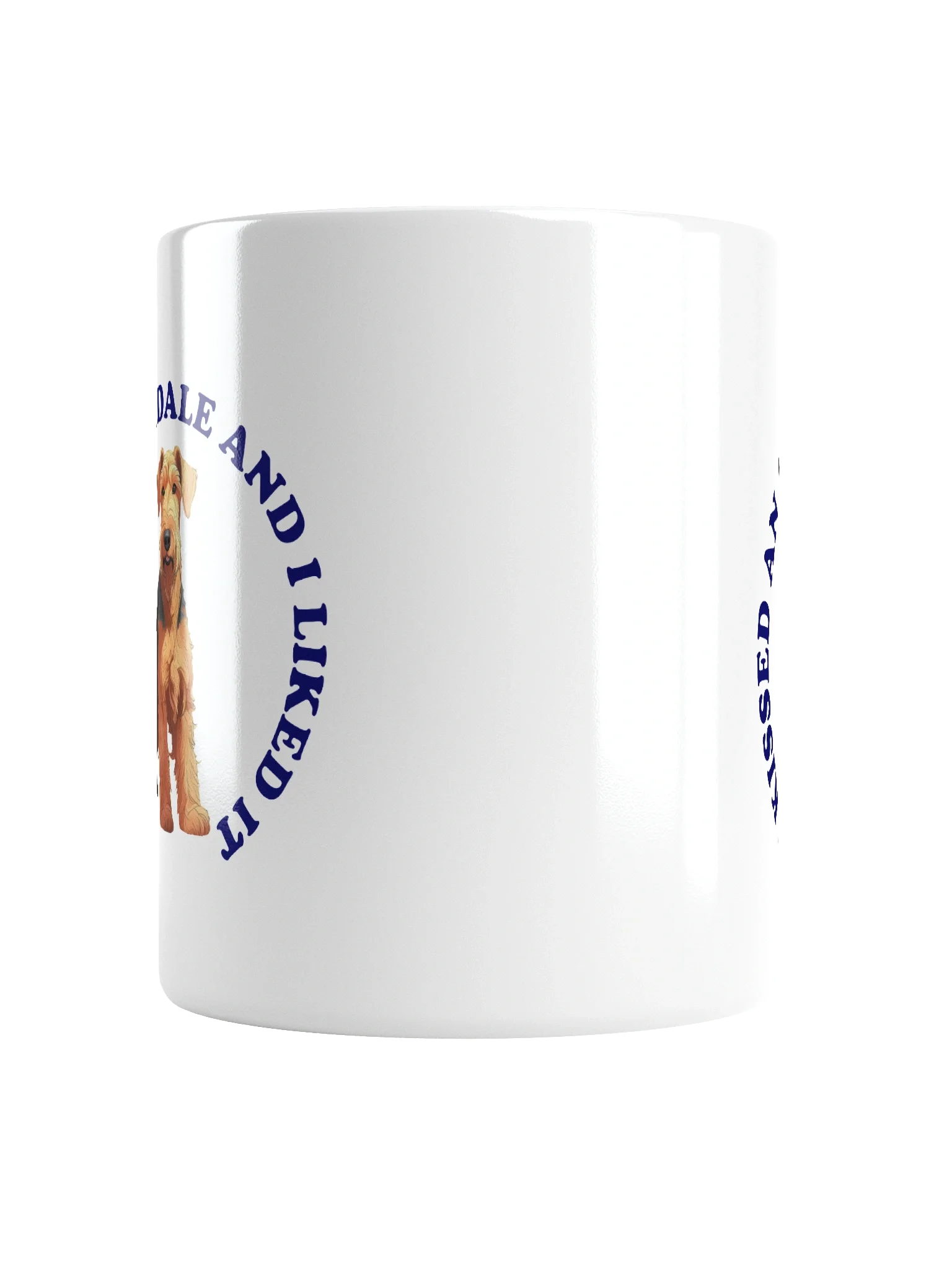I Kissed a Airedale, Mug product image (17)