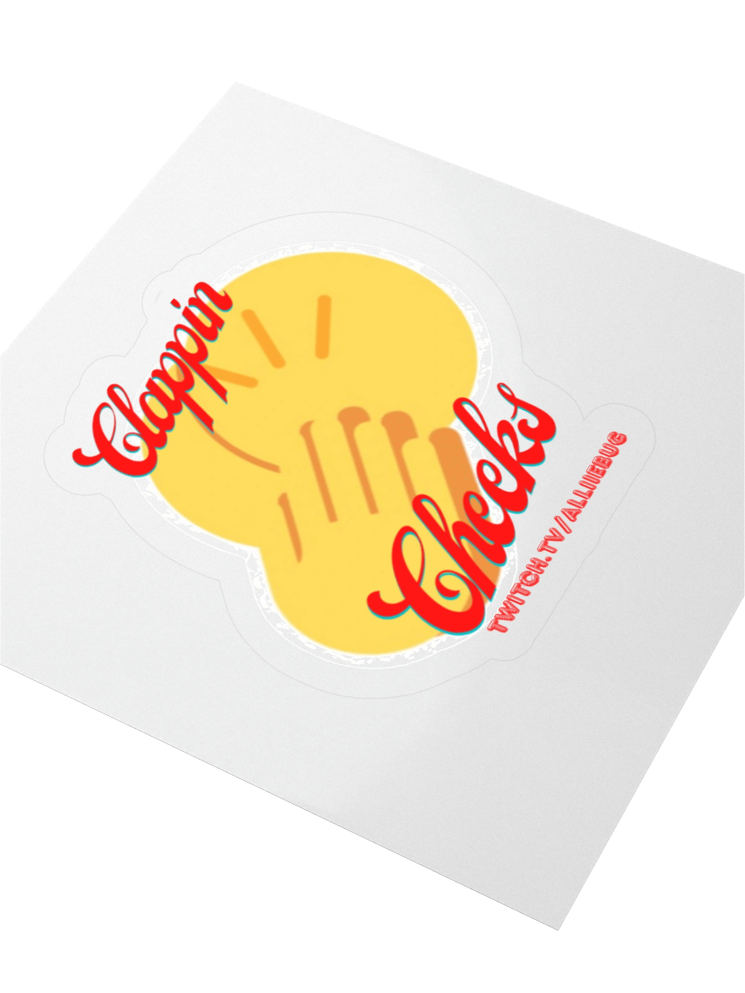 Clappin Cheeks Sticker product image (3)