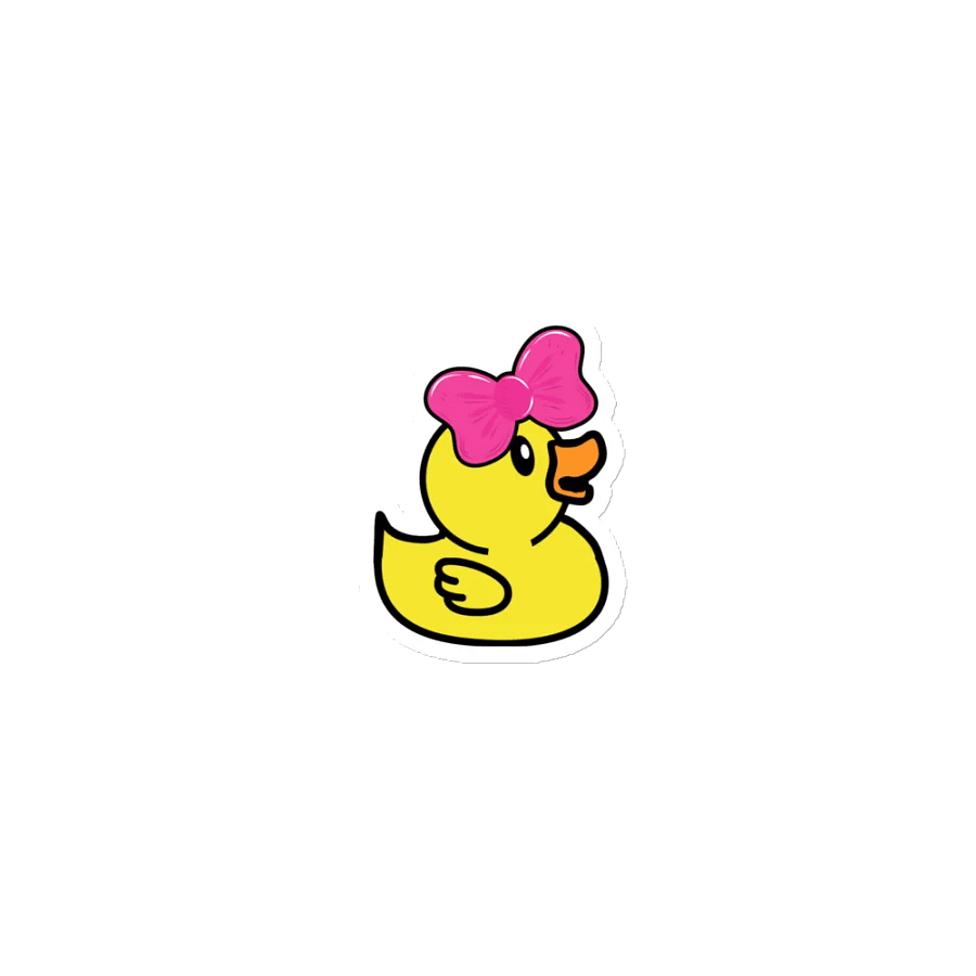 Girl Child Cruise Duck Magnet product image (1)