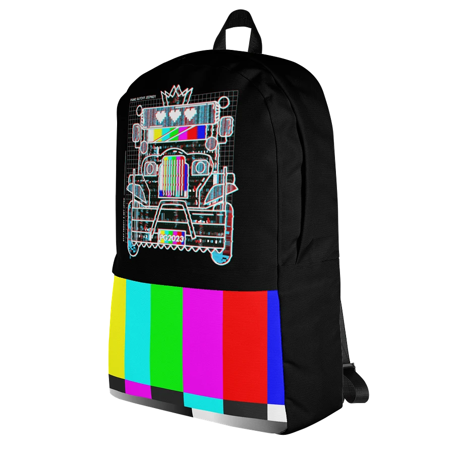 Panic Glitchy Jeepney Backpack product image (4)