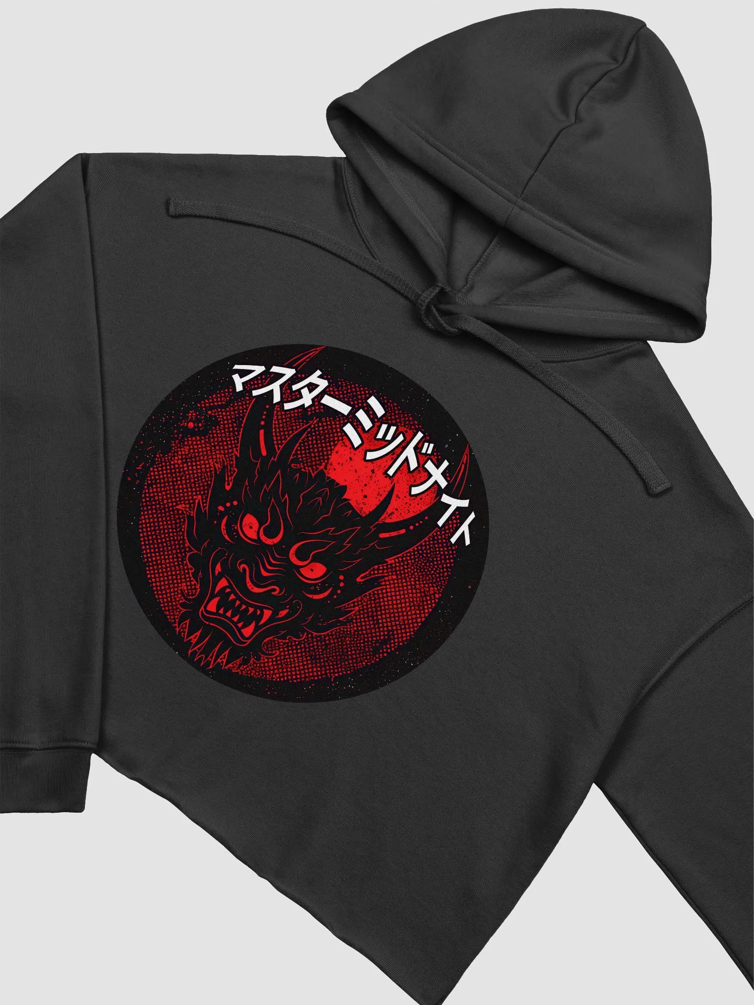 Midnight Oni Crop Hoodie product image (3)
