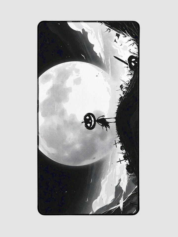 Monochromatic Jacko Halloween Deskmat product image (2)