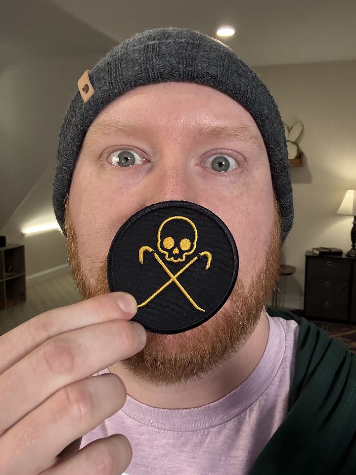 Skulls Keep Happening Patch product image (1)