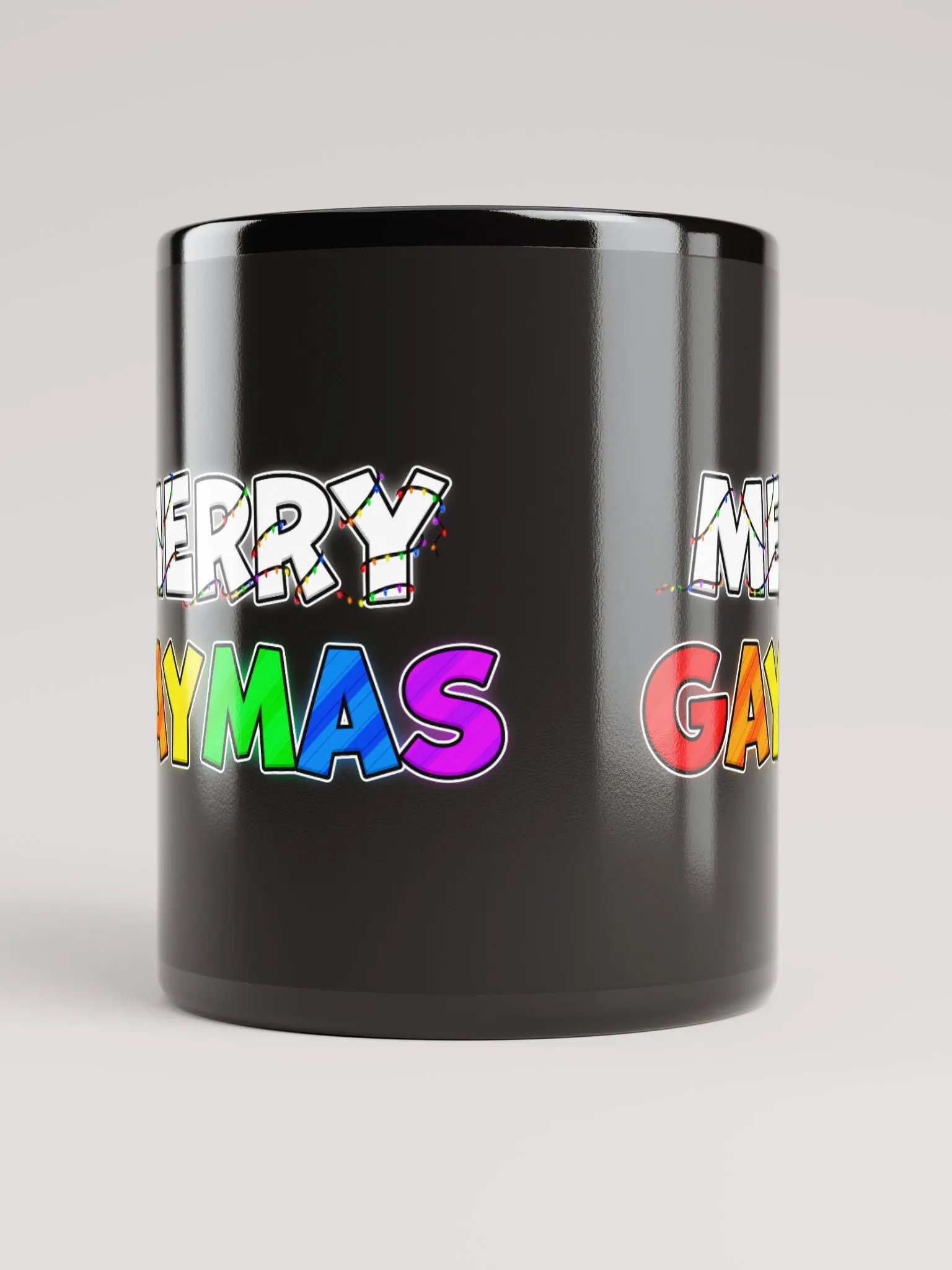 Merry Gaymas Black Mug product image (5)