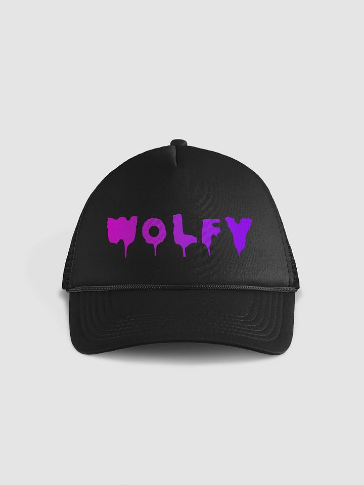 Wolfy Fusion Trucker Hat (Pink-Purple product image (3)