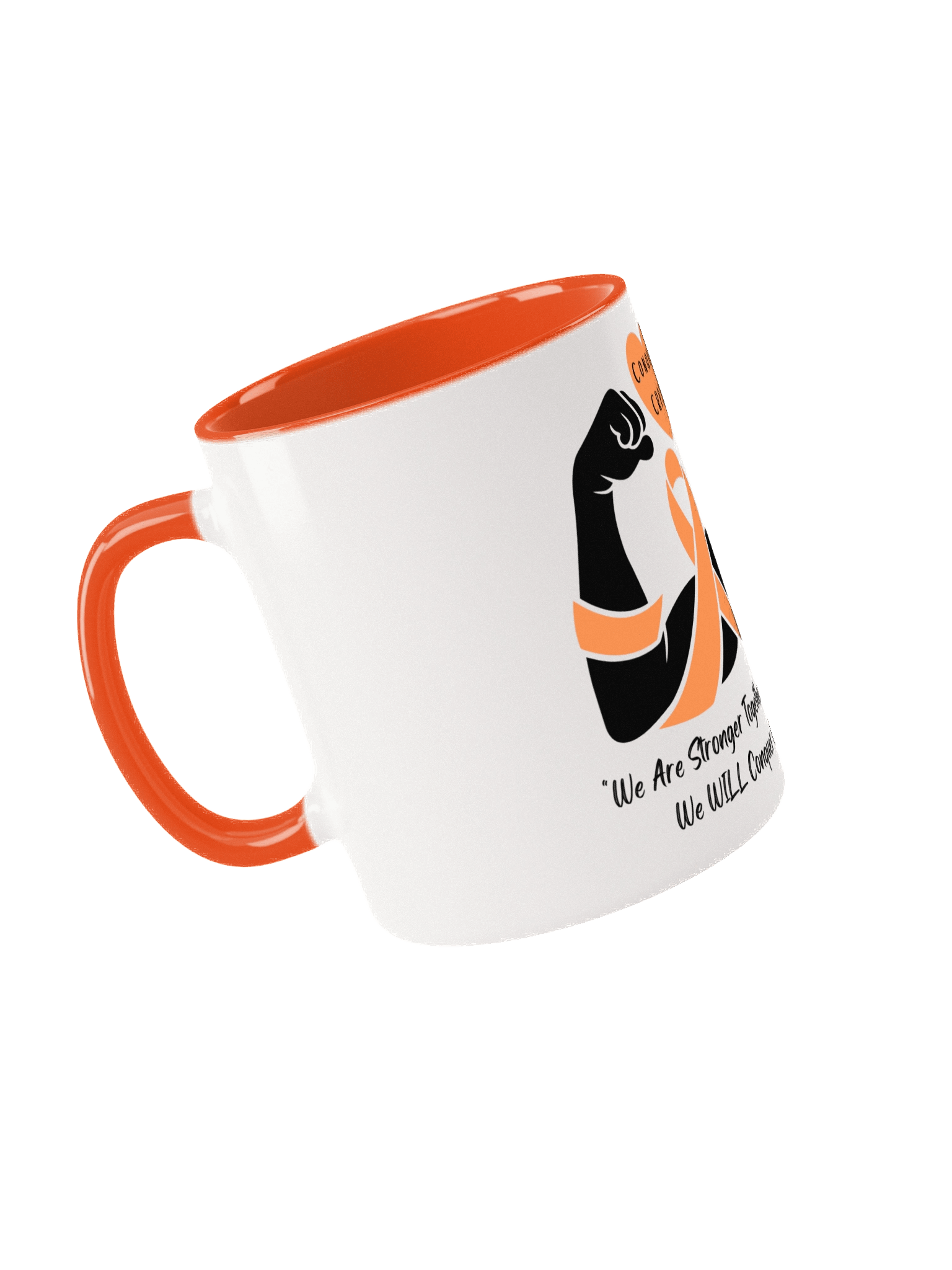 Stronger Together Conquer CRPS Mug- ORANGE EDITION product image (4)