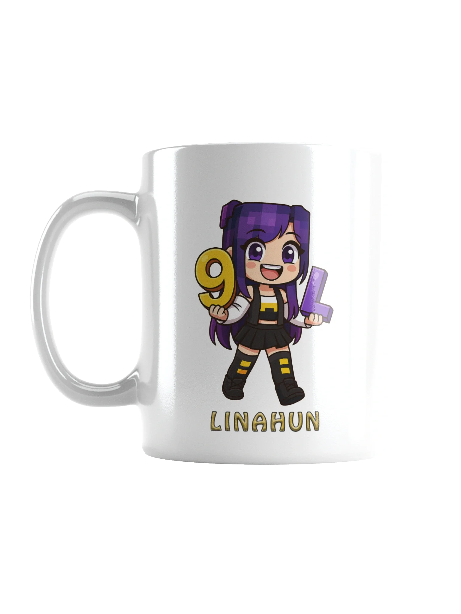 9LS4 Linahun White Glossy Mug product image (1)