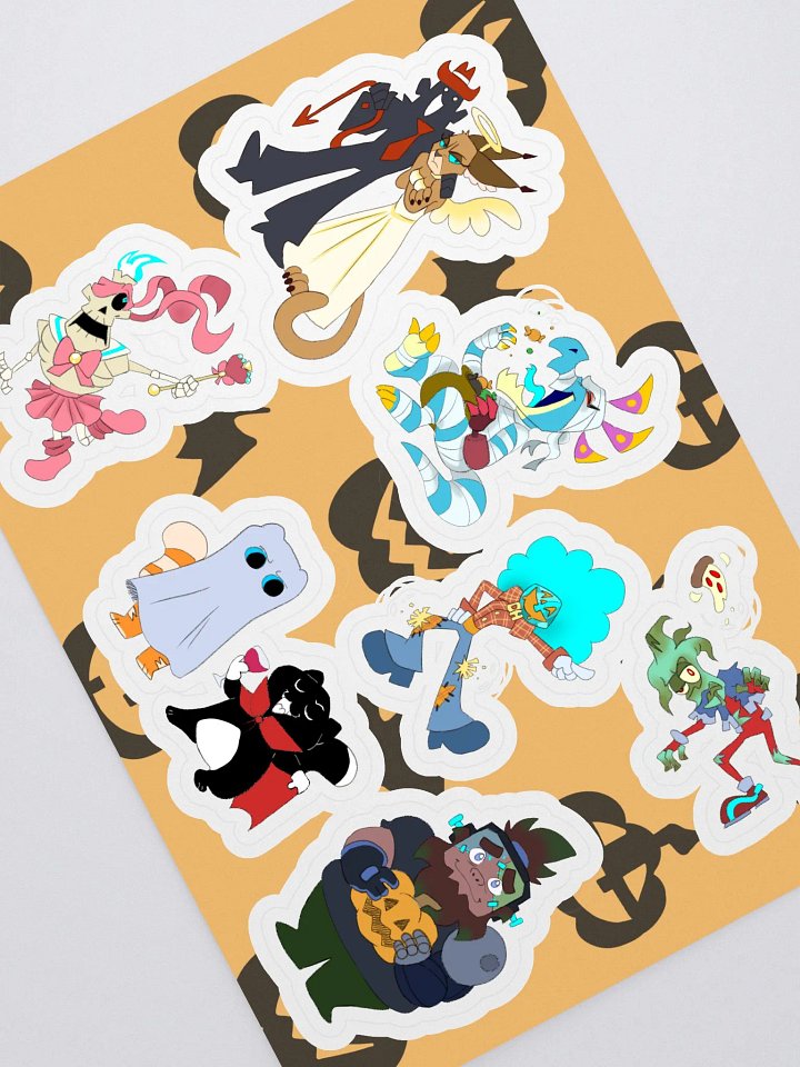 Monkey Wrench - Halloween Stickers product image (1)