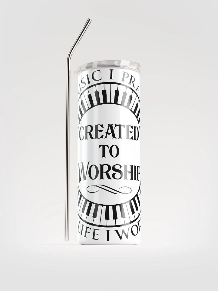 Tumbler - Created to Worship product image (1)