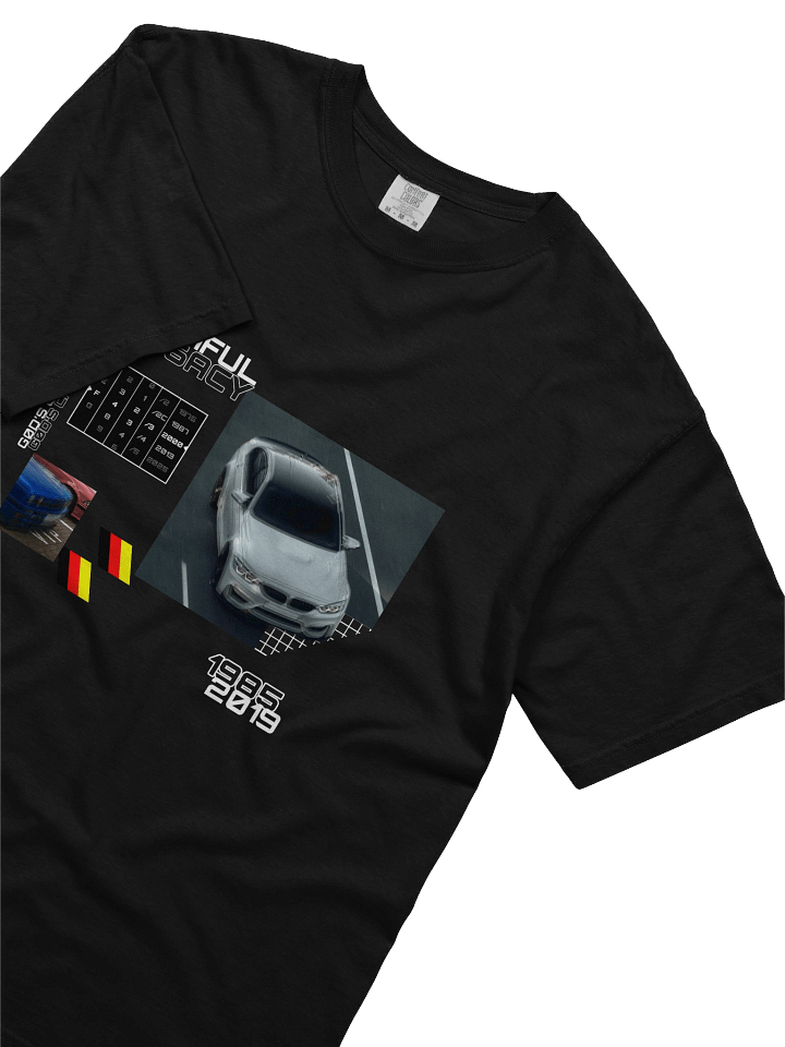 God's Chariot, German Automotive (White) | Shirt product image (2)