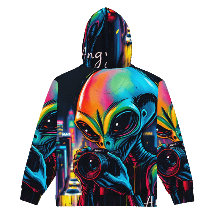 Cosmic Capture Unisex Zip Hoodie product image (2)