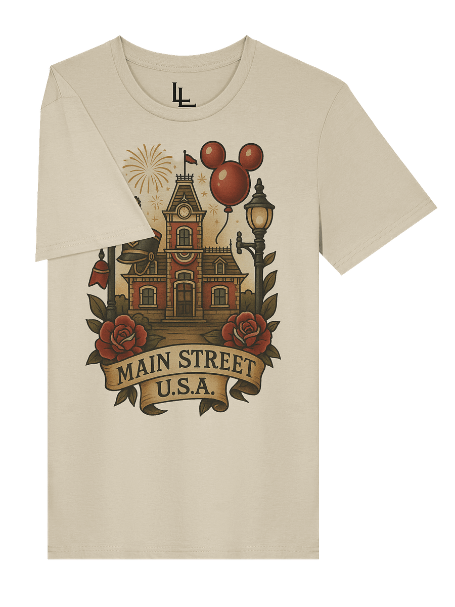 Neo-Traditional Main Street U.S.A. Tee product image (3)