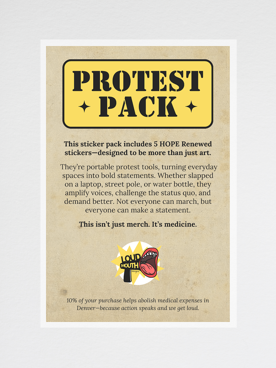 Protest Sticker Pack product image (2)