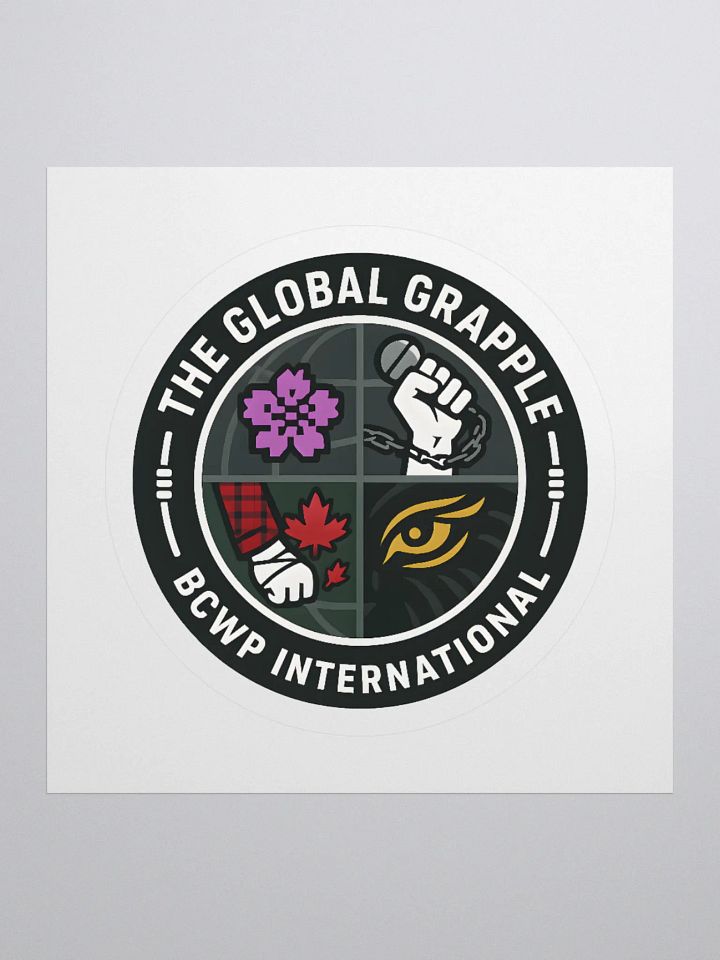 Fight the Borders Sticker product image (2)